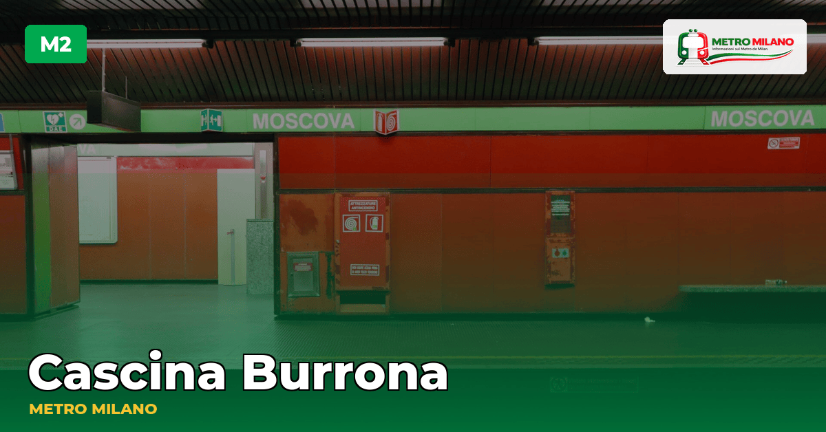 Stazione Cascina Burrona — metropolitana di Milano