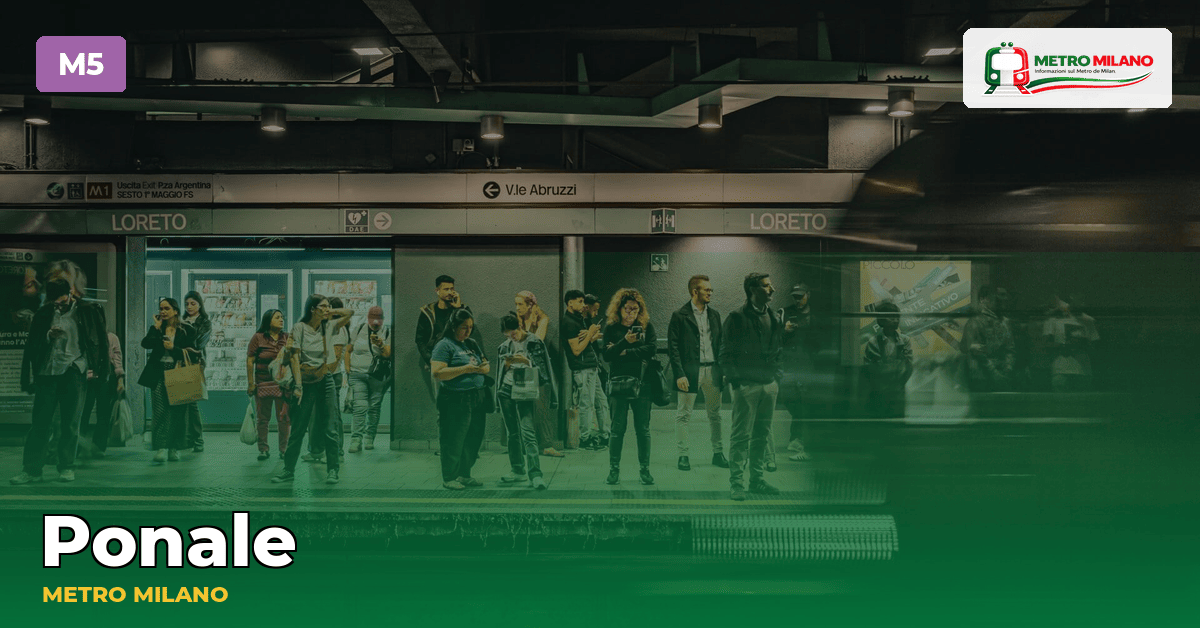 Stazione Ponale — metropolitana di Milano