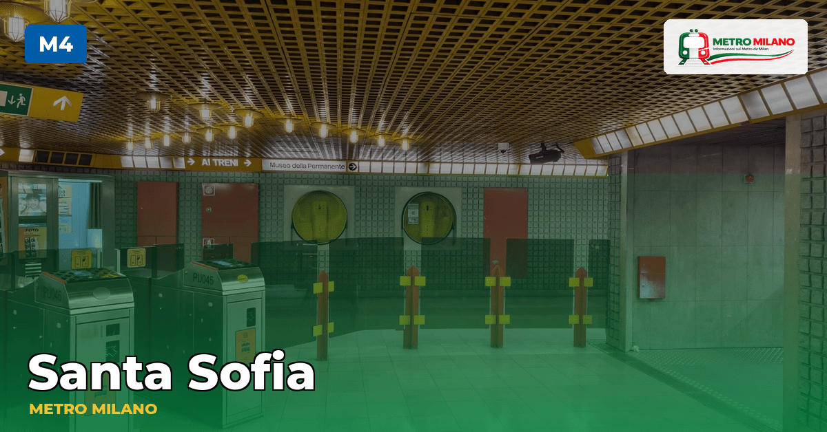 Stazione Santa Sofia — metropolitana di Milano