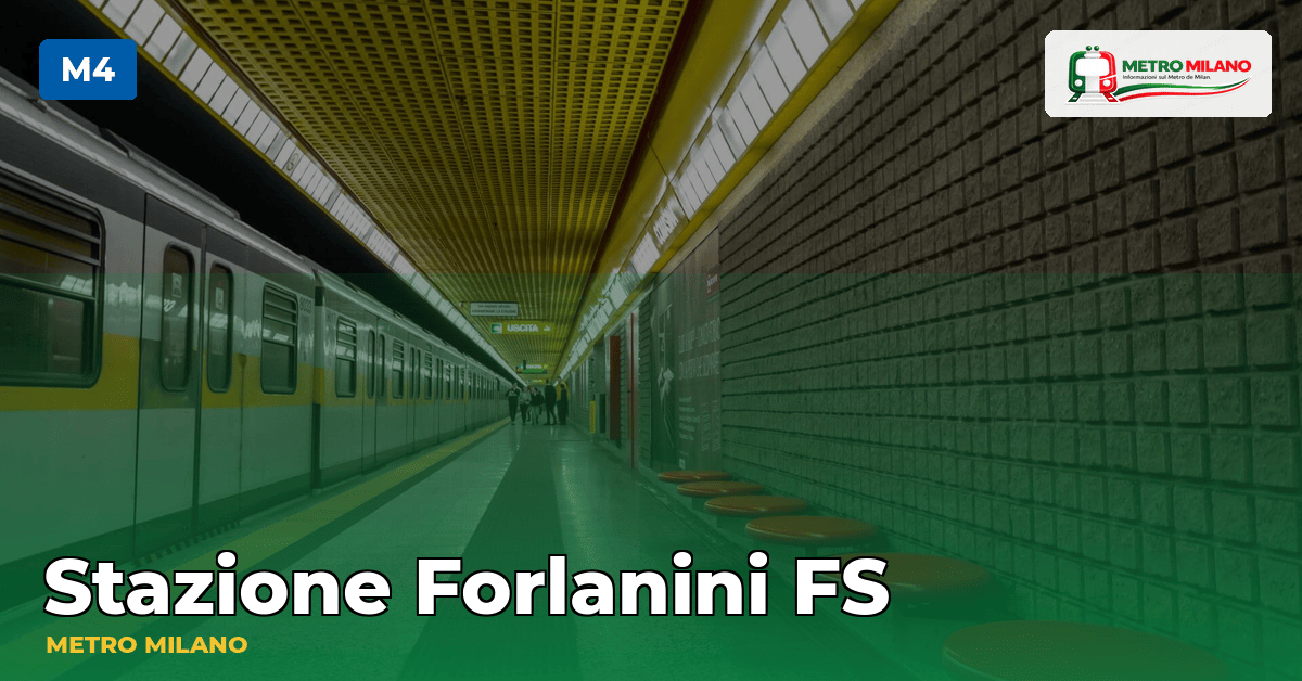 Stazione Stazione Forlanini FS — metropolitana di Milano