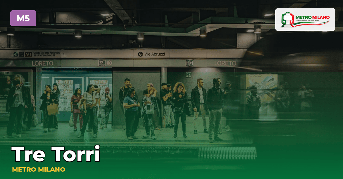 Stazione Tre Torri — metropolitana di Milano