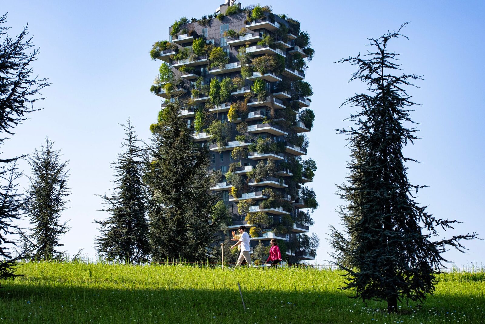 Piazza Gae Aulenti e Bosco Verticale