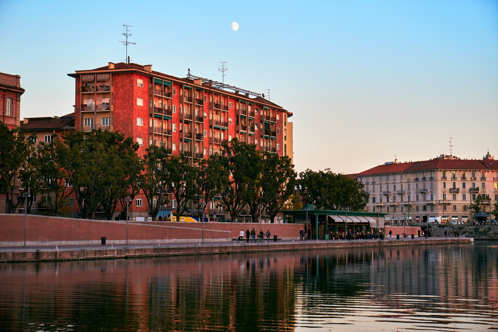 Navigli canals and Darsena